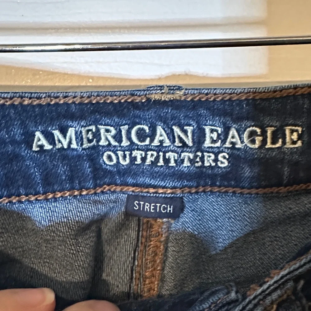 American Eagle Outfitters Women's Dark‎ Blue Slim Jeans